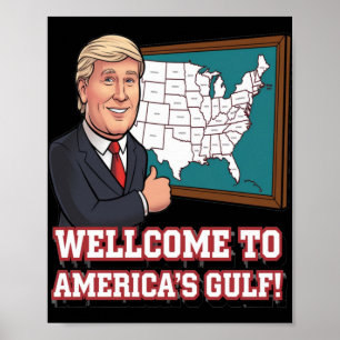 aus dem Wellcome Golf von USA Poster