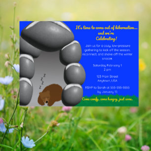 Aus dem Winterschlaf erwachen - vom gemütlichen Wi Einladung