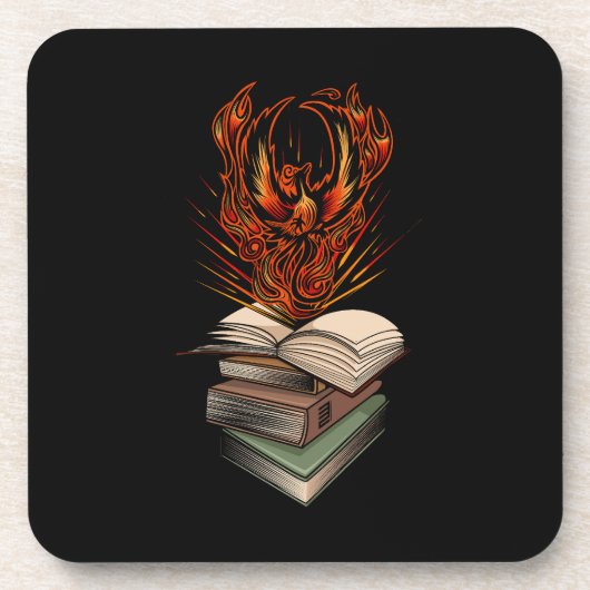 Aus den Büchern Getränkeuntersetzer (Vorderseite)