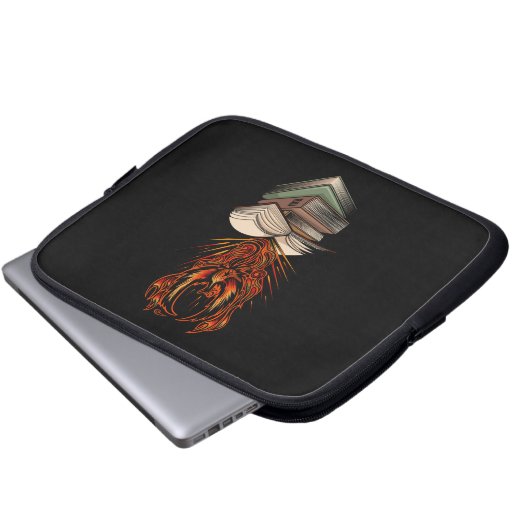 Aus den Büchern Laptopschutzhülle (Vorne Knopf)