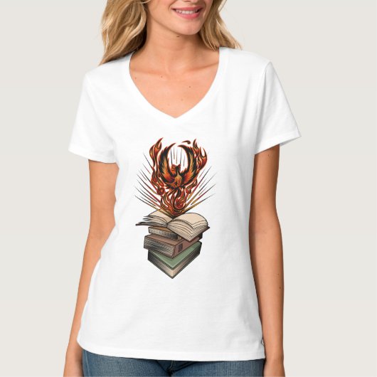 Aus den Büchern T-Shirt (Vorderseite)