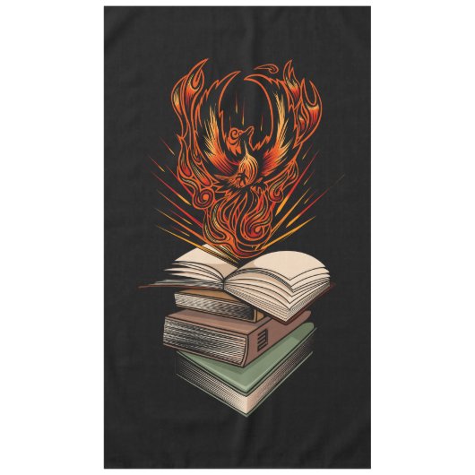 Aus den Büchern Tischdecke (Vorderseite)