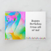 Aus den Geburtsballons der Gruppe Karte (Innenseite)