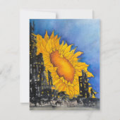 Aus den Ruinen Dankeskarte (Vorderseite)