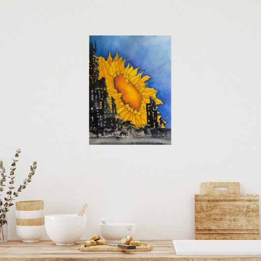 Aus den Ruinen Poster (Küche)