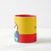 Aus den Seiten von Newtons Sichtweise Tasse (Zentrum)