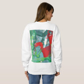 Aus den Tiefen Sweatshirt (Schwarz voll)