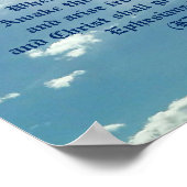 Aus den Toten kommen Poster (Ecke)