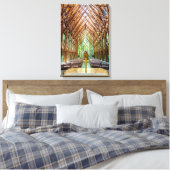 Aus der Altar-Canvas-Printwerbung Leinwanddruck (Insitu (Schlafzimmer))