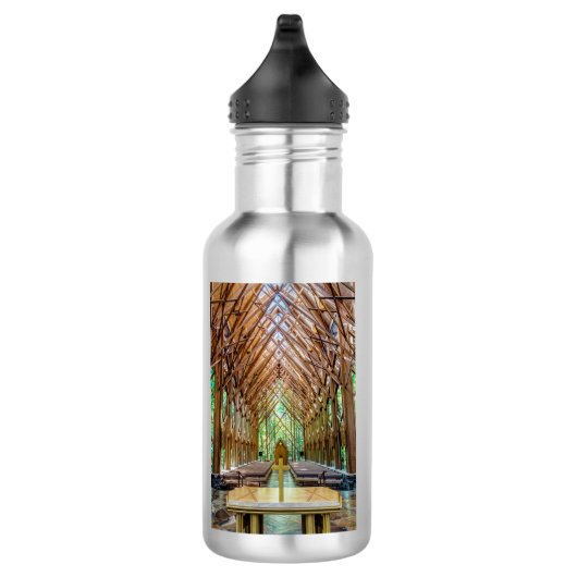 Aus der Altar-Wasserflasche Edelstahlflasche (Rechts)