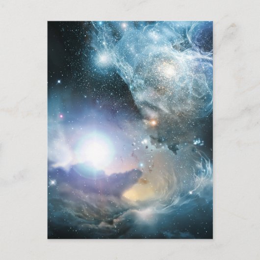 Aus der Asche der ersten Sterne Postkarte (Vorderseite)