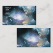 Aus der Asche der ersten Sterne Visitenkarte (Vorne/Hinten)