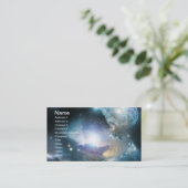 Aus der Asche der ersten Sterne Visitenkarte (Stehend Vorderseite)