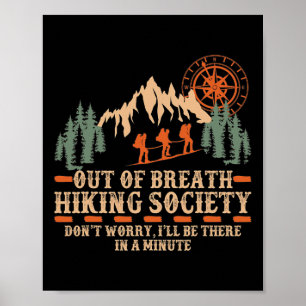 Aus der Atem-Wandergesellschaft werde ich in einem Poster