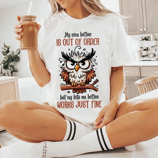 Aus der Bestellung lustiger Zitat T - Shirt