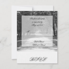 Aus der bewährten Pfade-Antwortkarte RSVP Karte