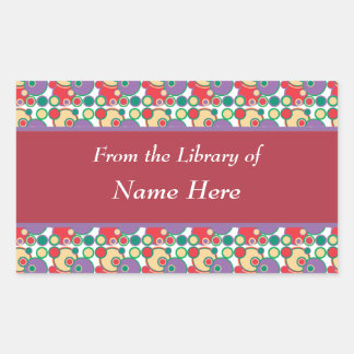 Aus der Bibliothek der Aufkleber für Abstrakte Kun