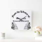 Aus der Bibliothek der benutzerdefinierten Wall-Uh Quadratische Wanduhr (Zuhause)