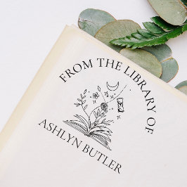 Aus der Bibliothek der Briefmarke aus Kautschuk Permastempel