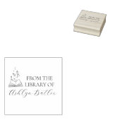 Aus der Bibliothek der Briefmarke für Holz Gummistempel (Stempel)