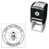 Aus der Bibliothek der Briefmarke Hummel Permastempel (Beispiel)