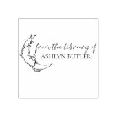 Aus der Bibliothek der Briefmarke Individuelle Nam Gummistempel (Prägung)