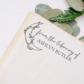 Aus der Bibliothek der Briefmarke Individuelle Nam Gummistempel