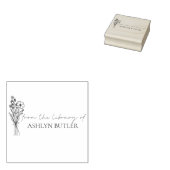 Aus der Bibliothek der Briefmarke Individuelle Nam Gummistempel (Stempel)