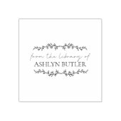 Aus der Bibliothek der Briefmarke Individuelle Nam Gummistempel (Prägung)