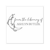 Aus der Bibliothek der Individuelle Name Kautschuk Permastempel (Design)