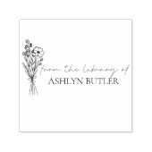 Aus der Bibliothek der Individuelle Name Kautschuk Permastempel (Design)