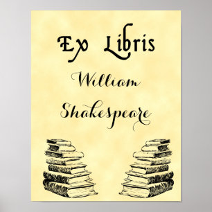 Aus der Bibliothek des benutzerdefinierten Posters Poster