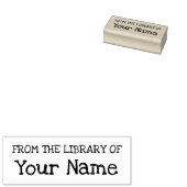 Aus der Bibliothek des Kindes Gummistempel (Stempel)