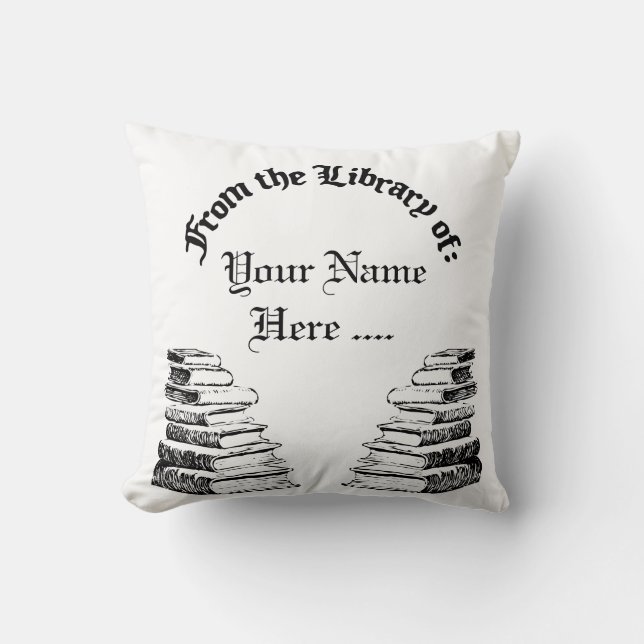 Aus der Bibliothek für das benutzerdefinierte Lese Kissen (Vorderseite)