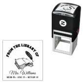 Aus der Bibliothek | Schreiben eines Vintagen Quil Permastempel (Beispiel)