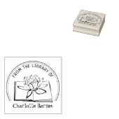 Aus der Bibliothek von Lotus Book Gummistempel (Stempel)