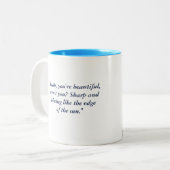 Aus der blauen Tasse heraus (Vorderseite Links)