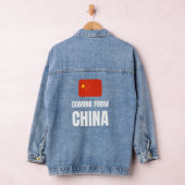 Aus der China kommen Jeansjacke (Hangar)