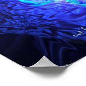 aus der Dunkelheit...ins Licht Poster (Ecke)