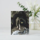 Aus der Dunkelheit Postkarte (Stehend Vorderseite)