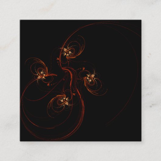 Aus der dunklen Abstrakten Kunst Begleitkarte (Vorderseite)