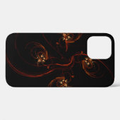 Aus der dunklen Abstrakten Kunst Case-Mate iPhone Hülle (Rückseite (Horizontal))
