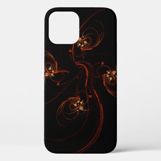 Aus der dunklen Abstrakten Kunst Case-Mate iPhone Hülle (Rückseite)