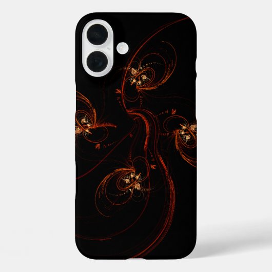 Aus der dunklen Abstrakten Kunst Case-Mate iPhone Hülle (Rückseite)