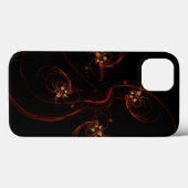 Aus der dunklen Abstrakten Kunst Case-Mate iPhone Hülle (Rückseite (Horizontal))
