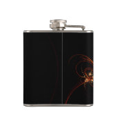 Aus der dunklen Abstrakten Kunst Flachmann (Rückseite)