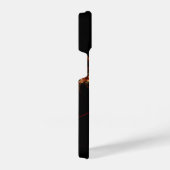 Aus der dunklen Abstrakten Kunst iPhone Hülle (Rechte Seite)