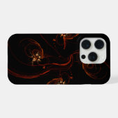 Aus der dunklen Abstrakten Kunst iPhone Hülle (Rückseite (Horizontal))