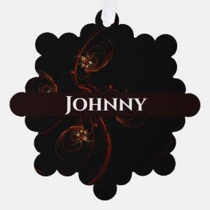 Aus der dunklen Abstrakten Kunst Ornament Karte