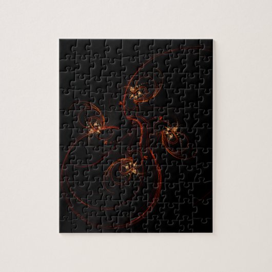 Aus der dunklen Abstrakten Kunst Puzzle (Vertikal)